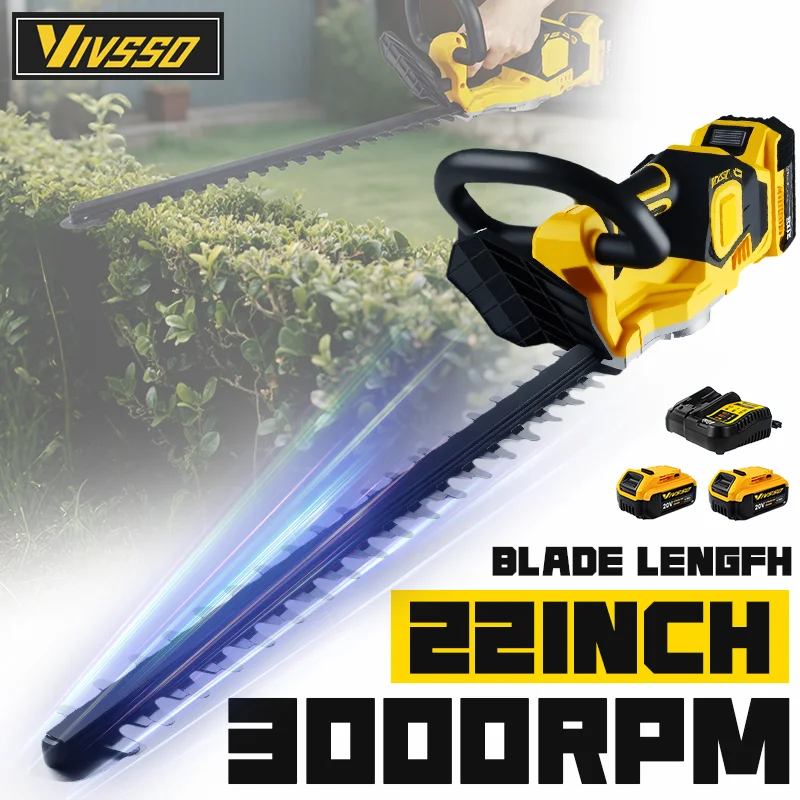 Gardening Tools For Weeds - VIVSSO Аккумуляторный электрический триммер для живой