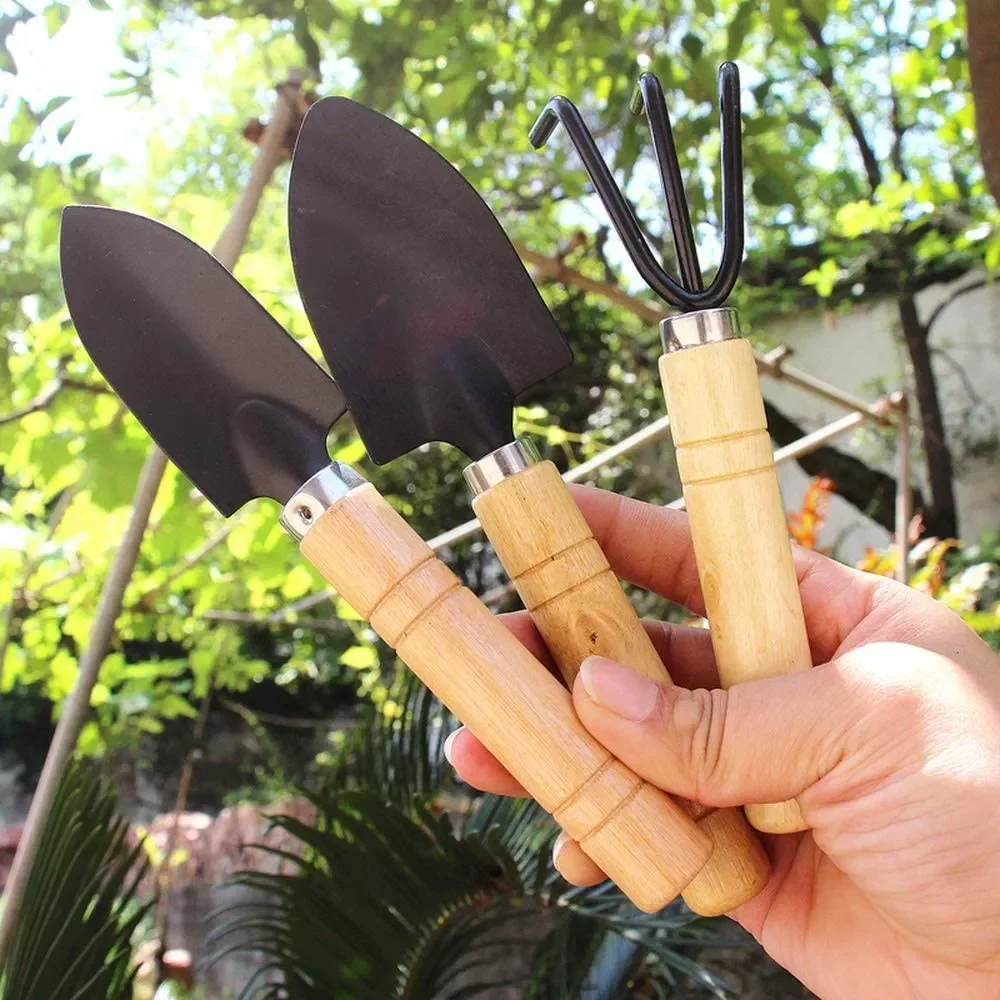 Gardening Tools For Weeds - Набор из 3 мини-инструментов для садоводства: