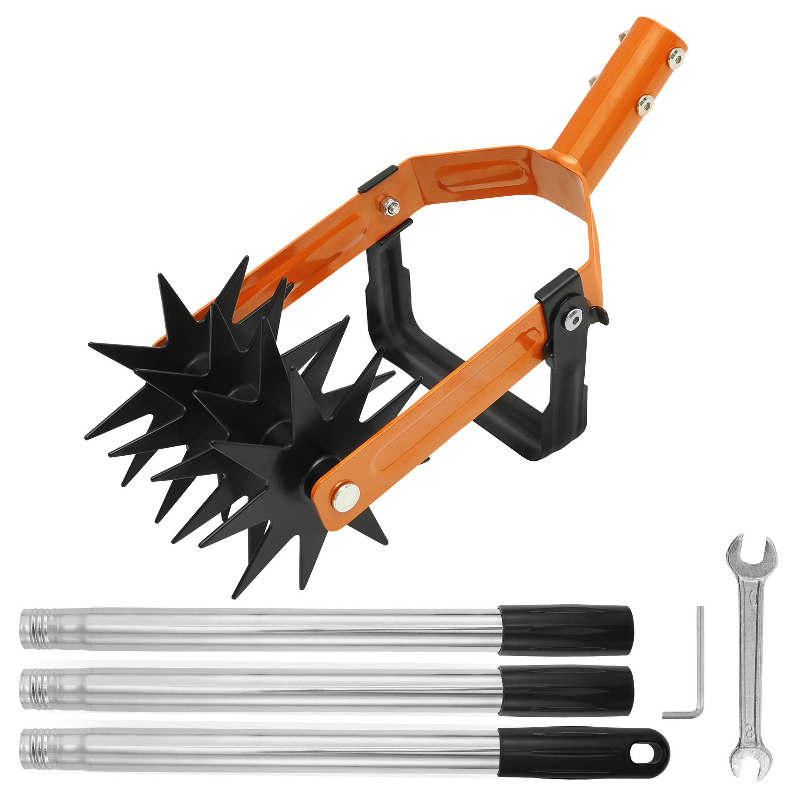 Gardening Tools For Beginners - Новый культиватор 2-в-1, роторный культиватор с