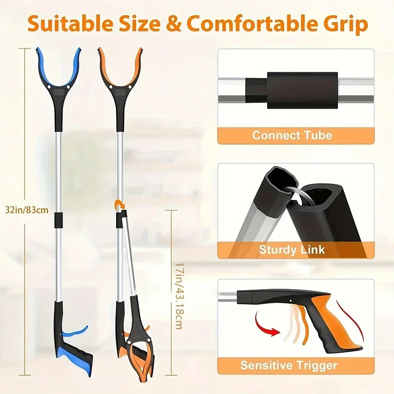 32-дюймовый удлиненный складно – обзор и цена Gardening Tools For Elderly