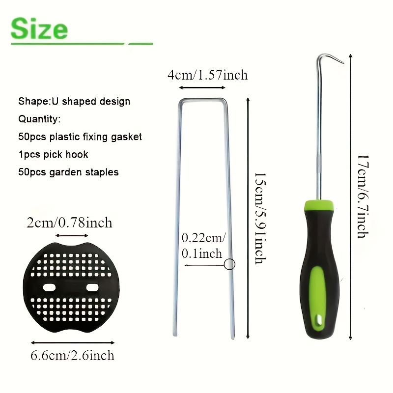 Набор садовых кольев из 101 шт – обзор и цена Gardening Tools For Weeds