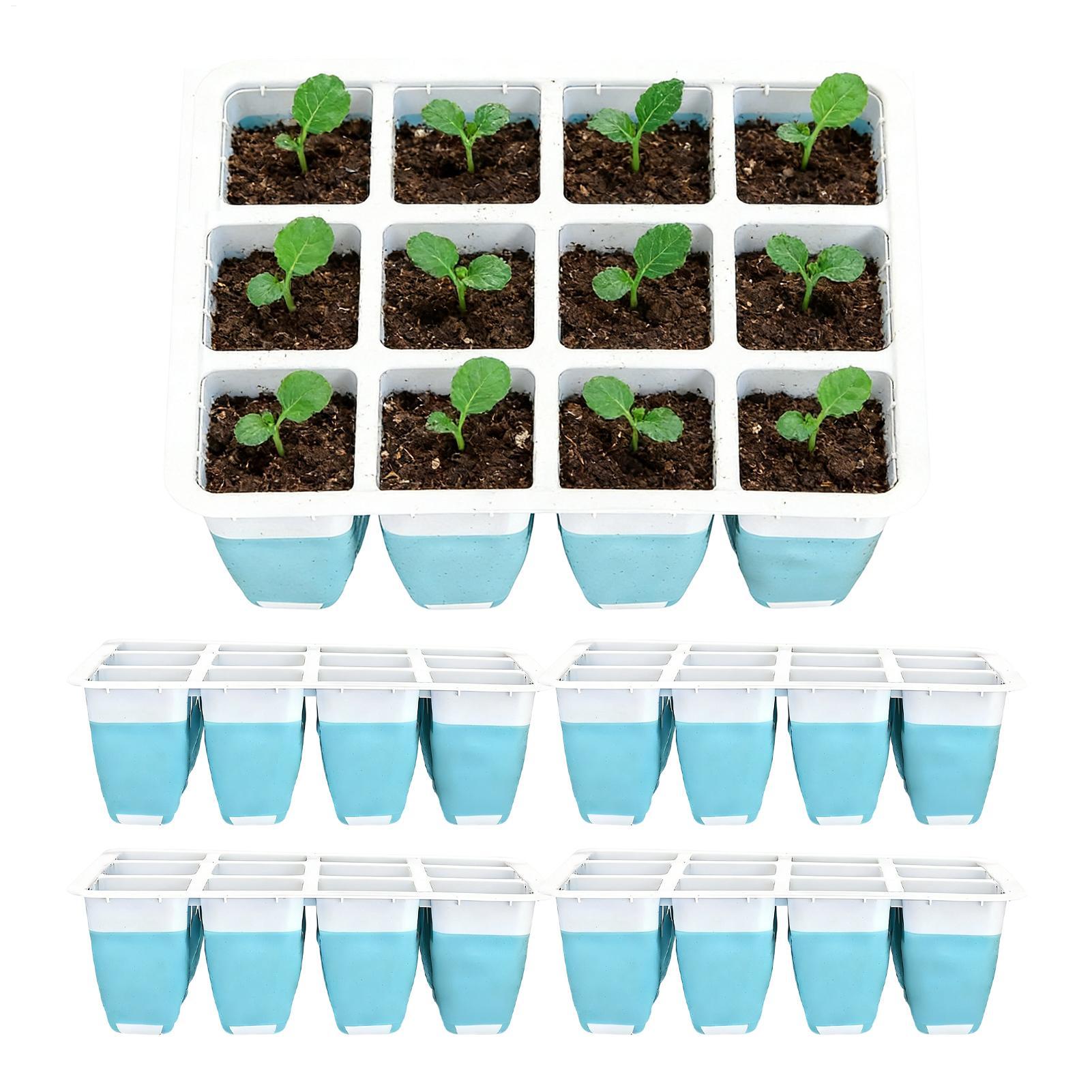 Набор из 5 силиконовых лотков  – обзор и цена Seed Starter Trays