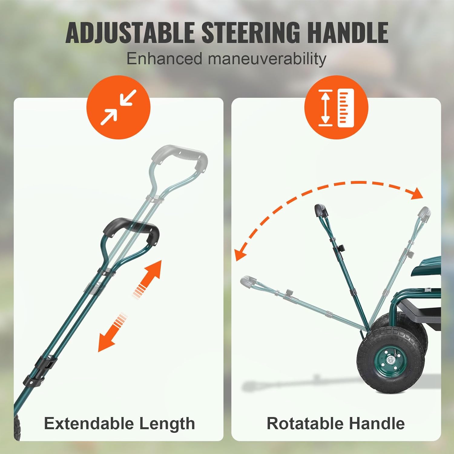 Садовая тележка-стул на колеса – обзор и цена Gardening Yard Tools